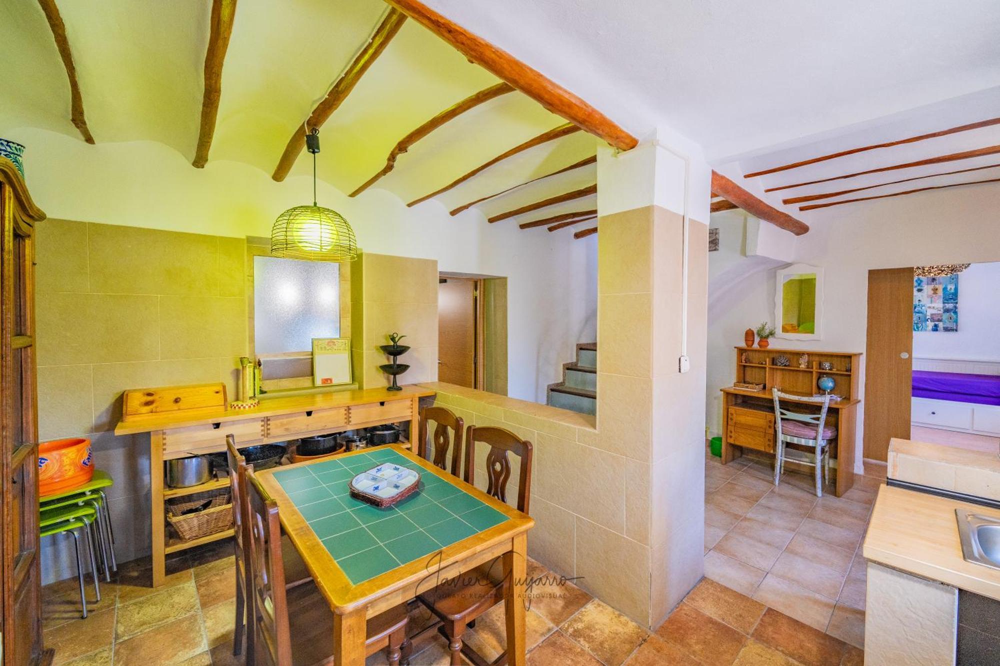 Casa Cuquet De Llum Onil Villa Exterior foto