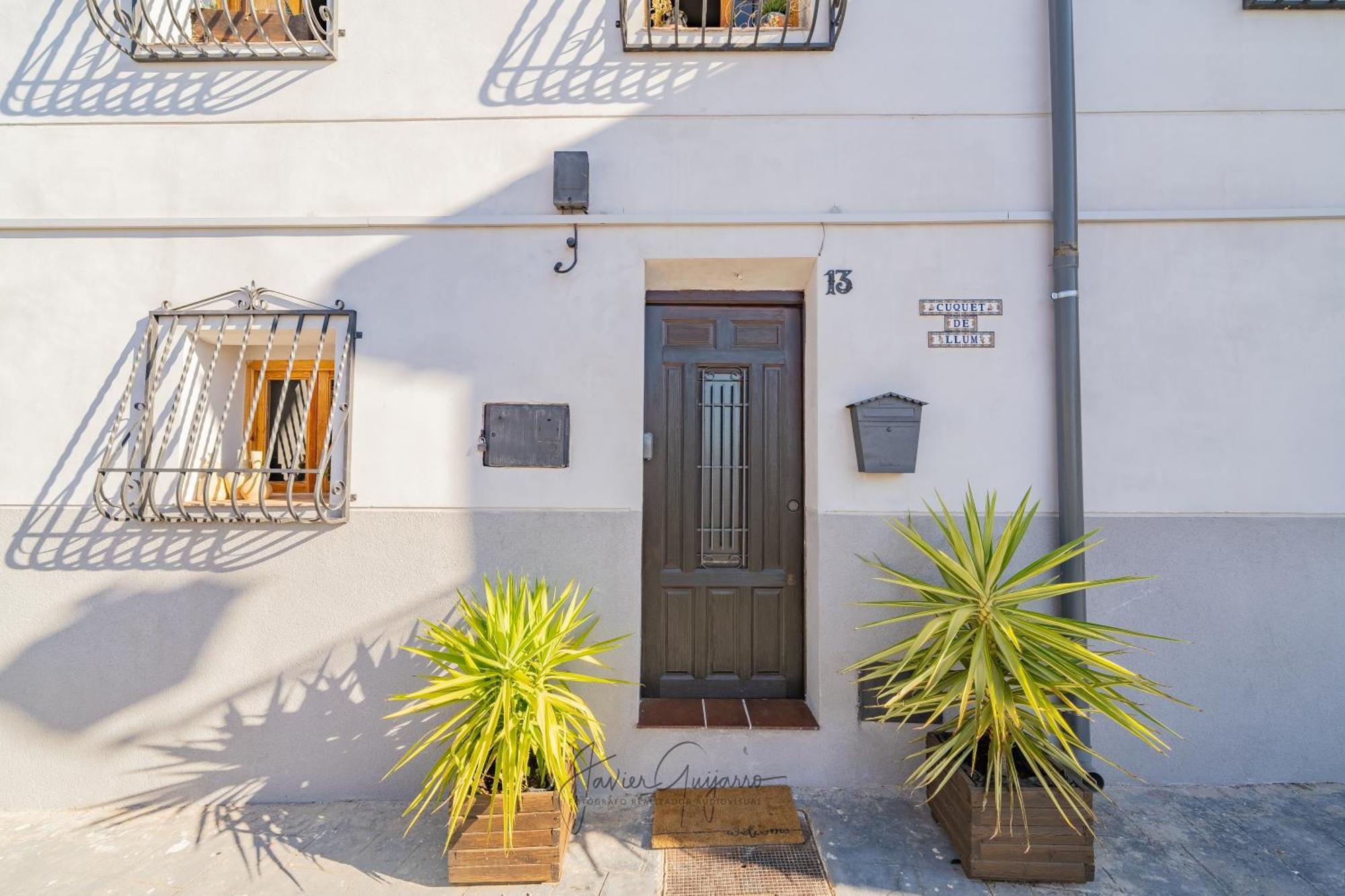 Casa Cuquet De Llum Onil Villa Exterior foto