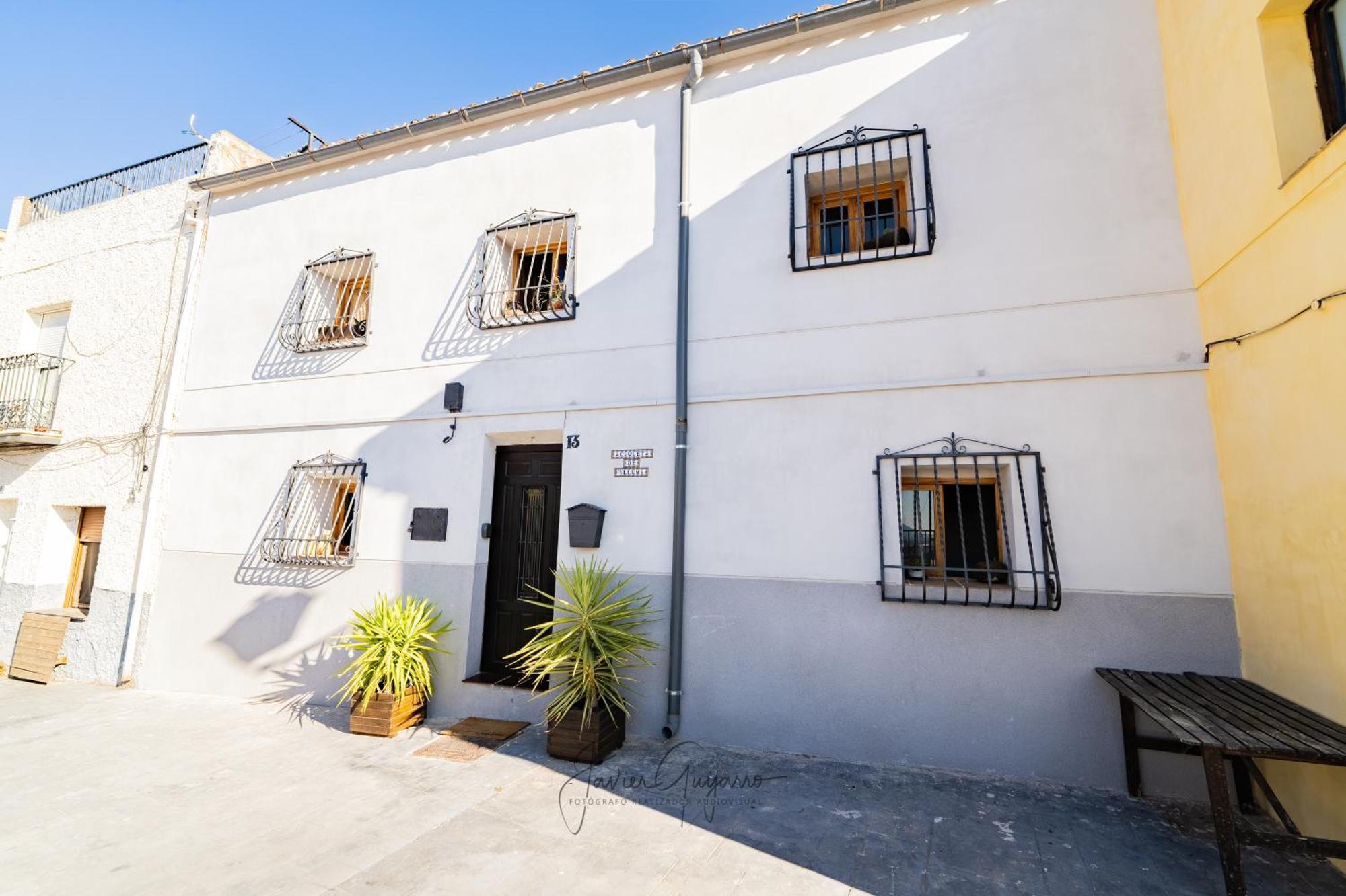 Casa Cuquet De Llum Onil Villa Exterior foto