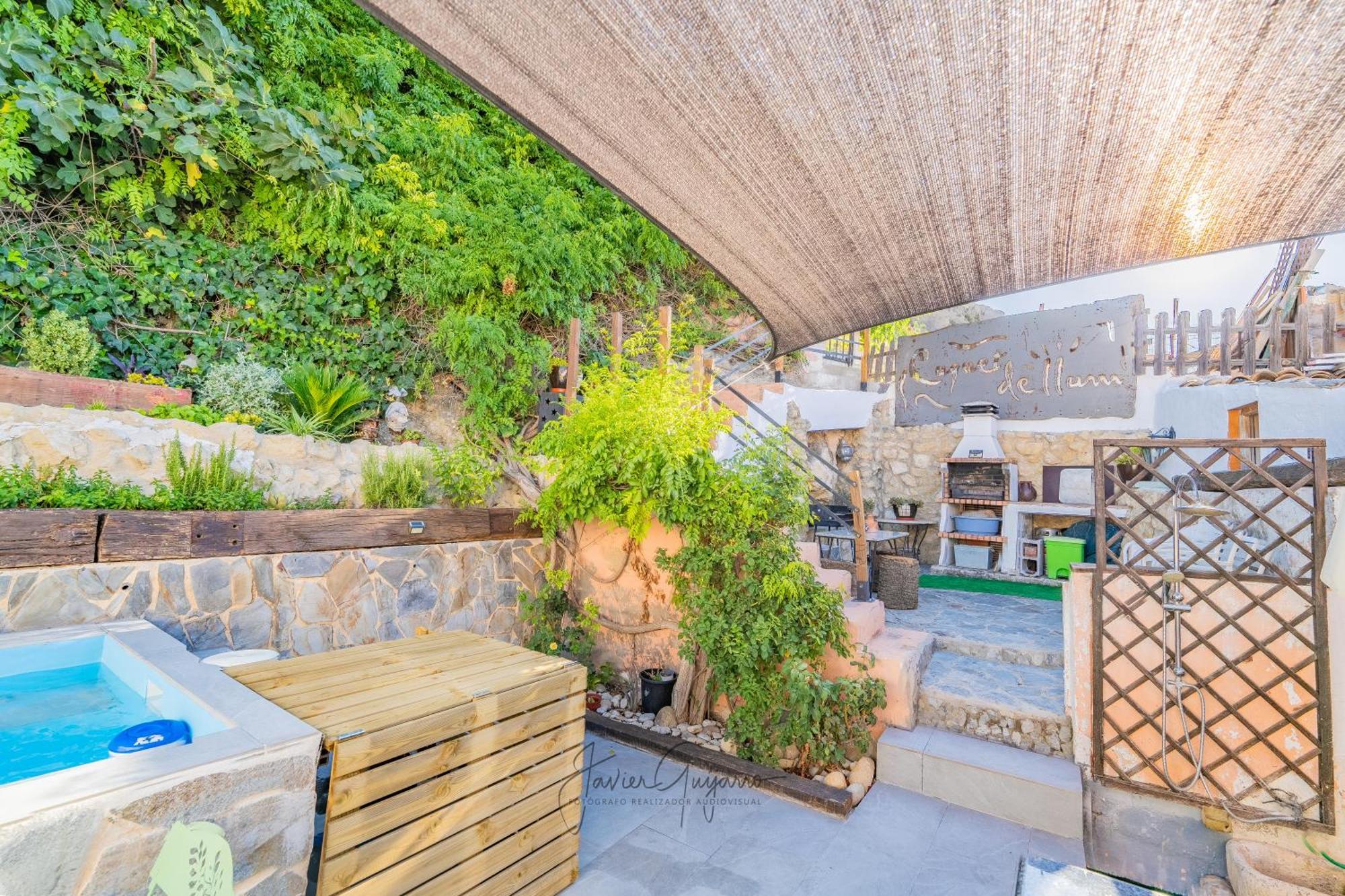 Casa Cuquet De Llum Onil Villa Exterior foto