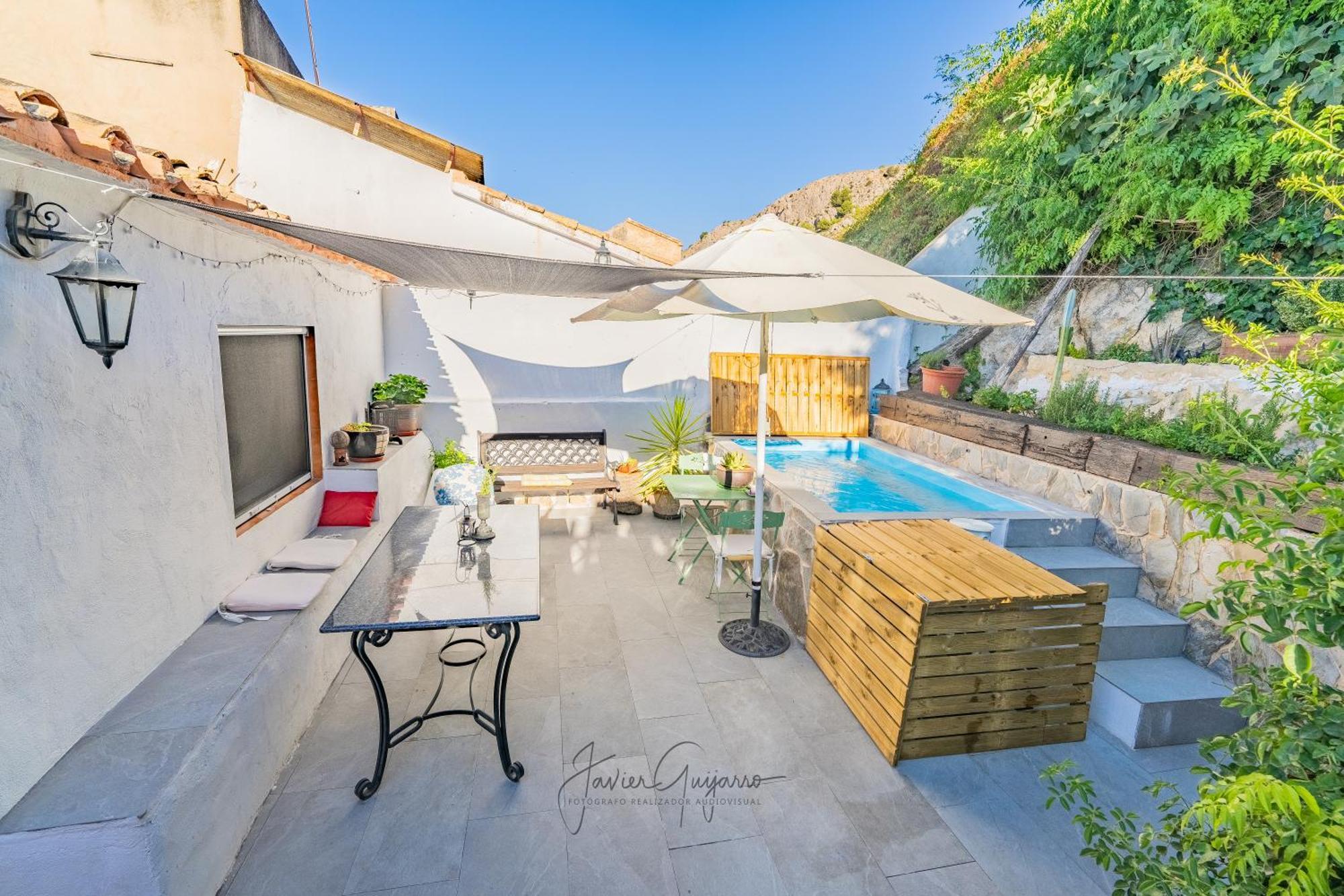Casa Cuquet De Llum Onil Villa Exterior foto