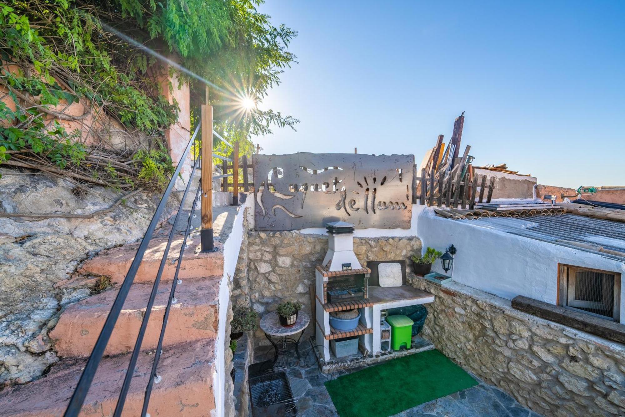 Casa Cuquet De Llum Onil Villa Exterior foto